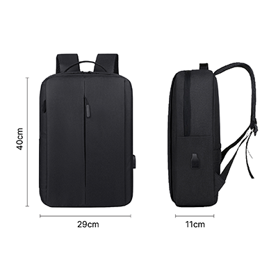 15.6" WAYU Laptop Backpack with External USB Port