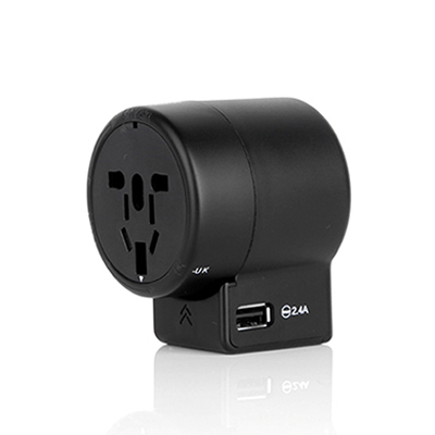 Travel Adapter with Smart IC (Twist)