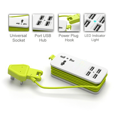 Pineng Travel Extension Socket