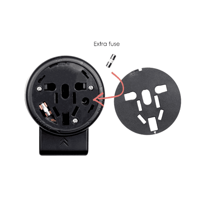 Travel Adapter with Smart IC (Twist)